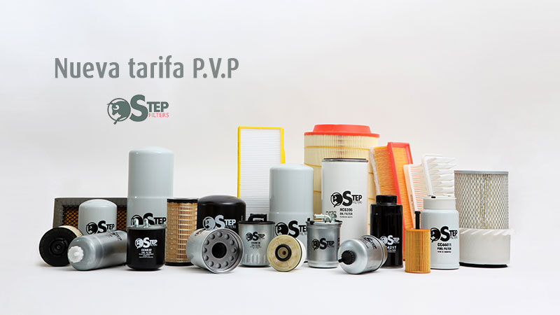 Nueva tarifa STEP FILTERS