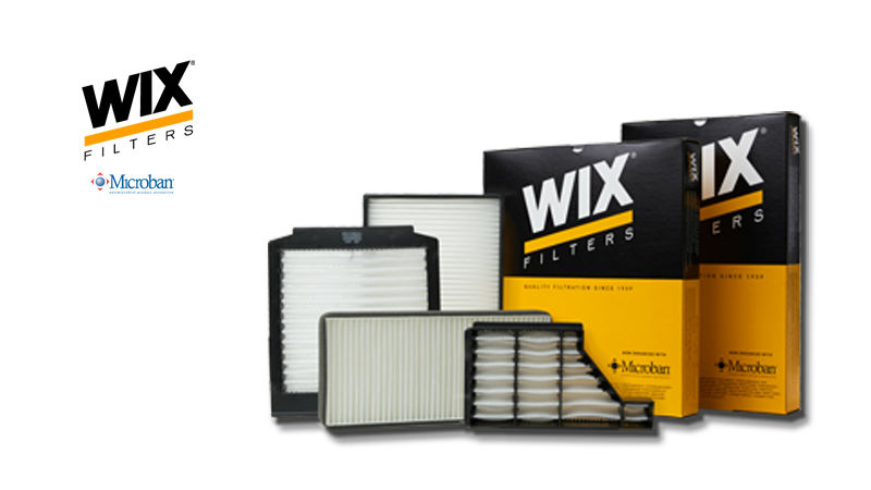 Nueva línea de filtros de habitáculo Wix Filters con Microban®