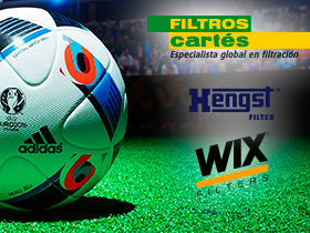 Durante esta Eurocopa de fútbol equípate con Wix Filters y Hengst Filter y consigue fantásticos regalos.
