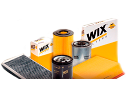 gama completa de filtros Wix Filters para coches comerciales. 